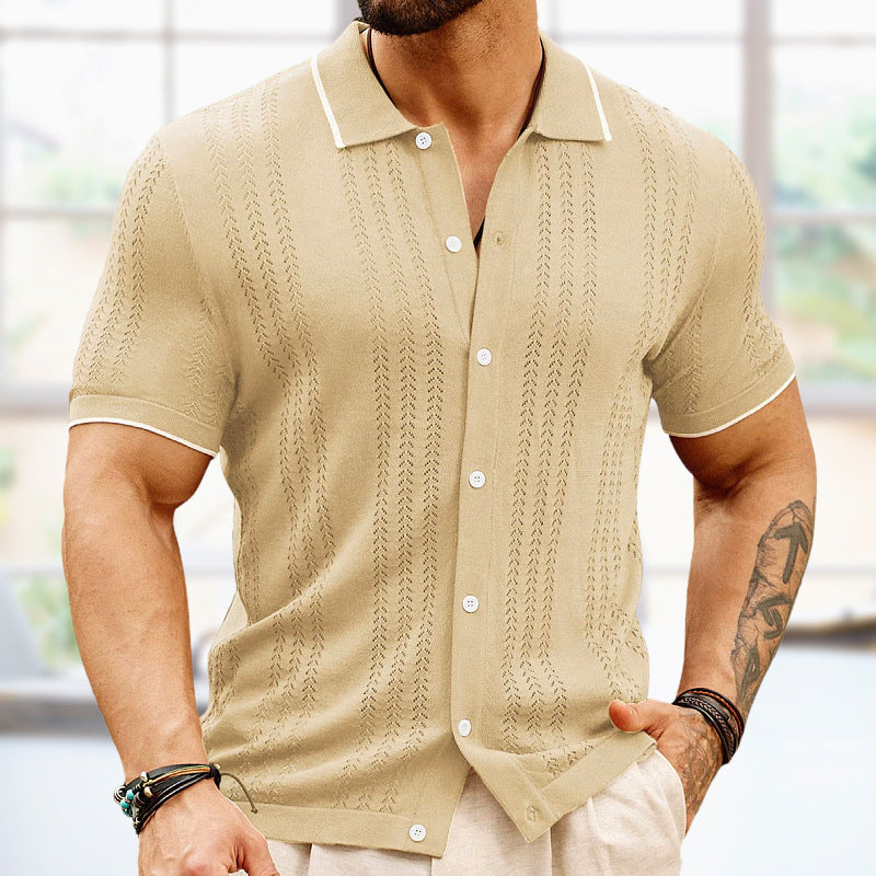 Short-sleeved Polo Shirt