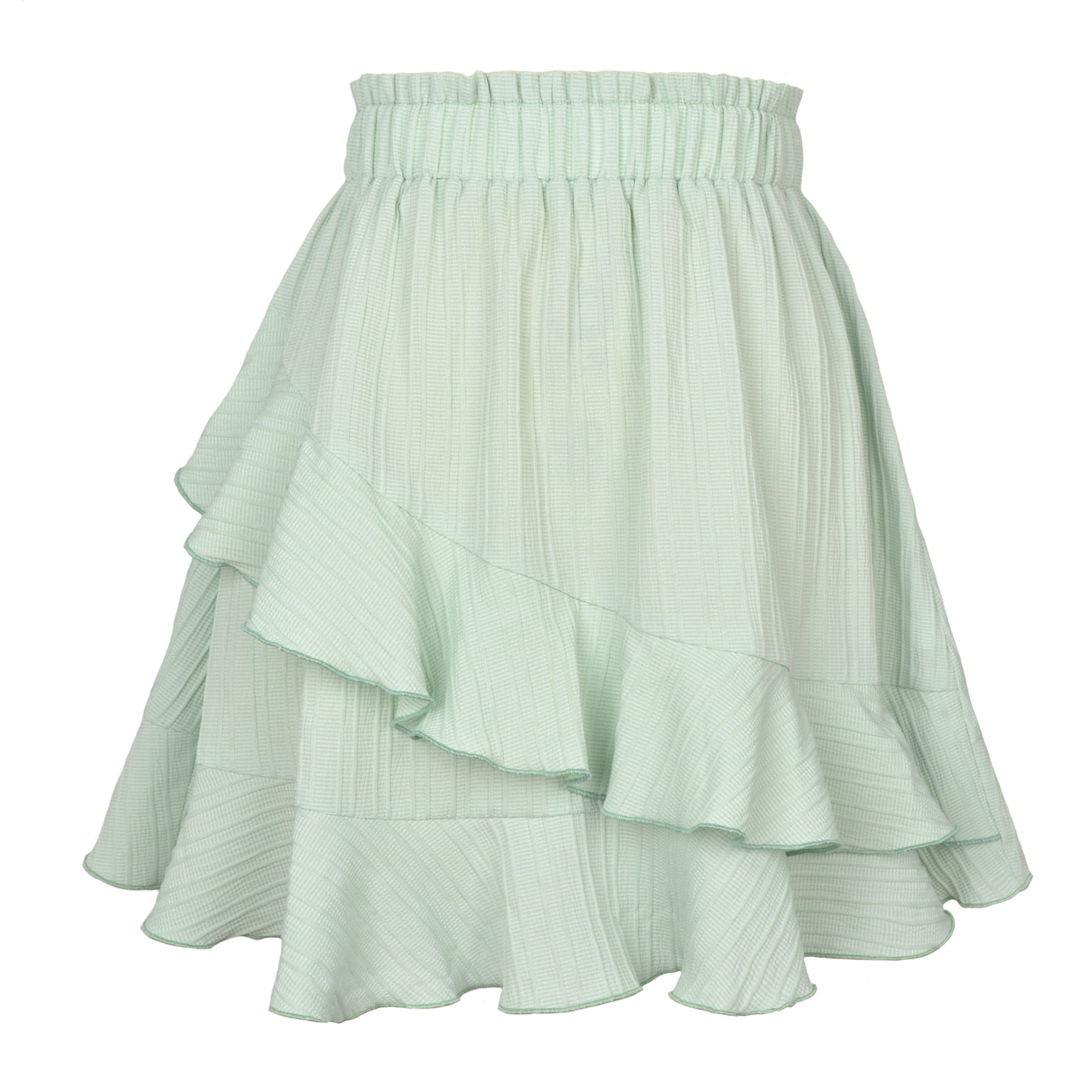High Waist Ruffled Skirt – Purple Haze Studio