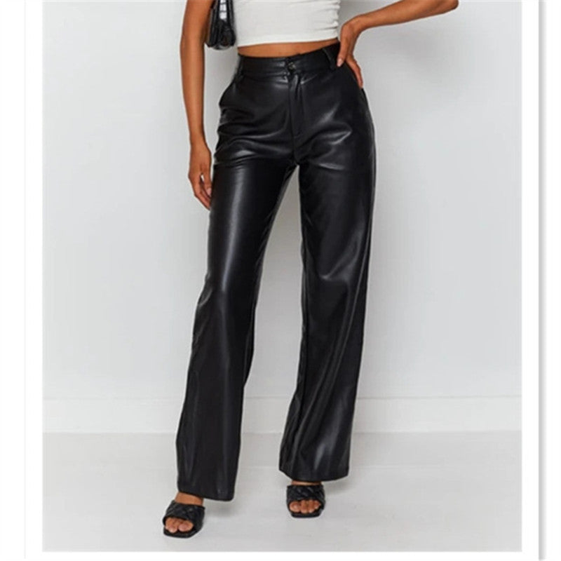 PU Leather Pants Leggings