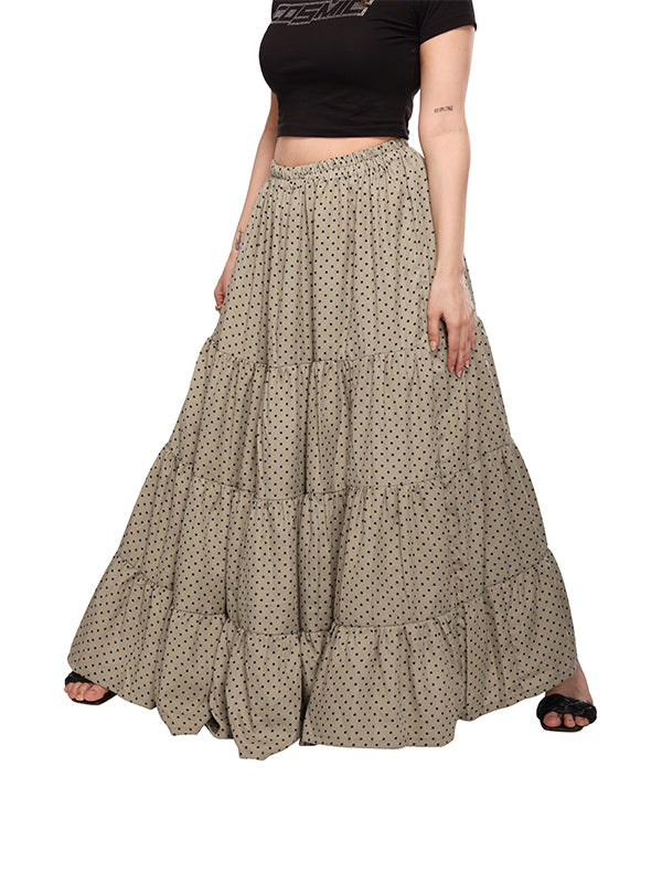 Alice Tiered Long Skirt