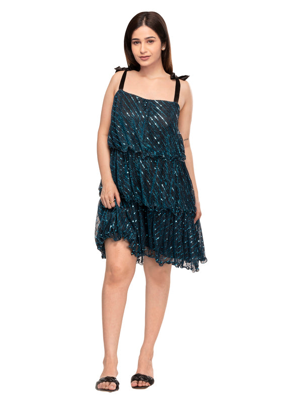 Pixie Sleevless Tiered Dress