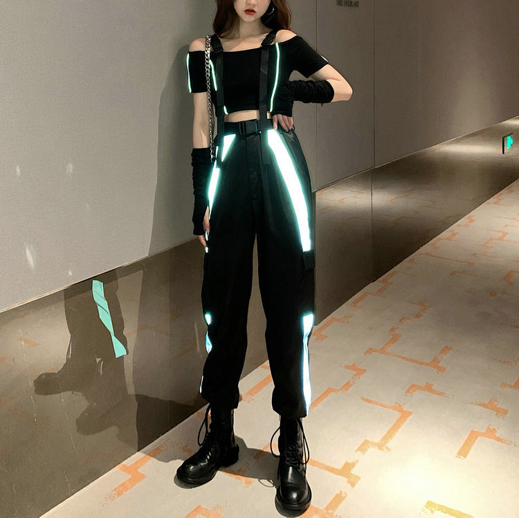 Reflective Overalls Co-ord Set