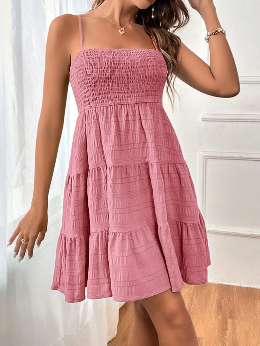 Smocked Tiered Summer Dress