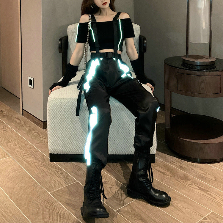 Reflective Overalls Co-ord Set