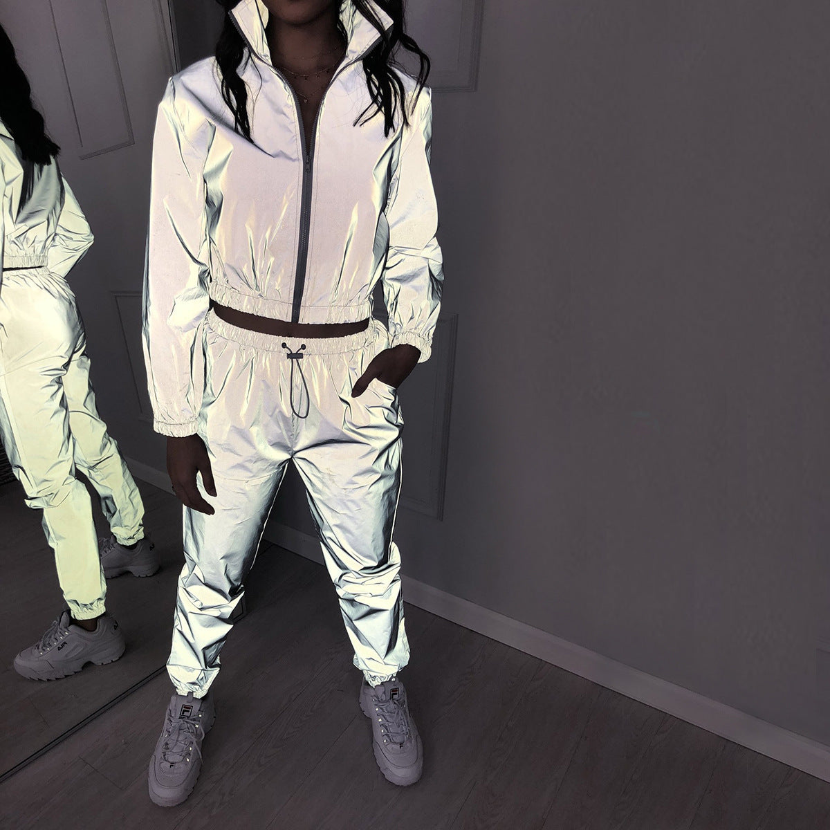 Reflective Jacket & Trousers Co-ord Set