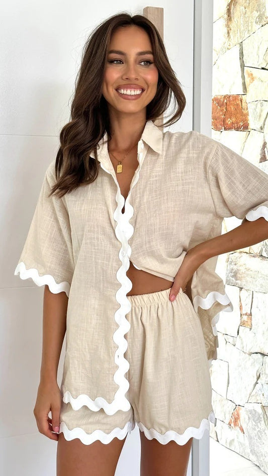 Shirt & Shorts Co-ord Set