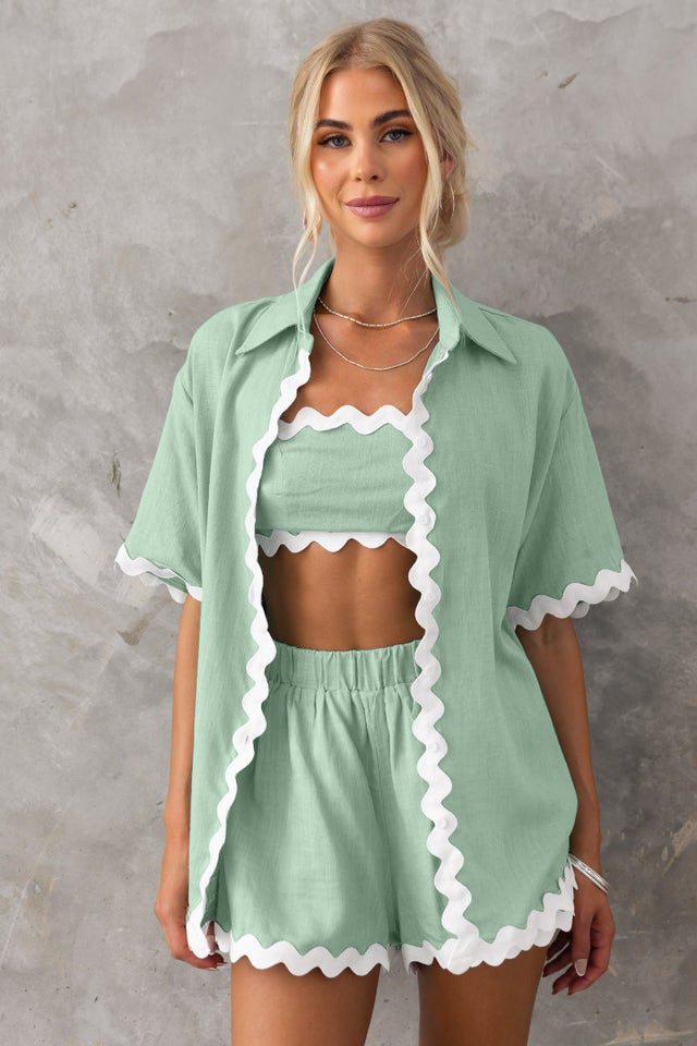 Shirt & Shorts Co-ord Set