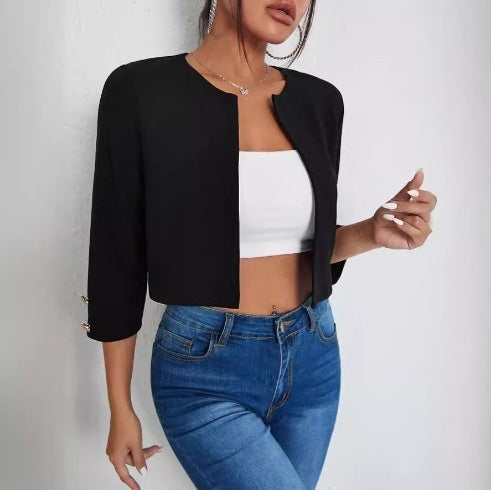 Slit Bomber Jacket