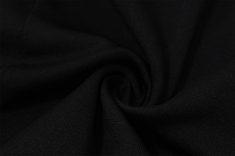 Colour Blocked Strappy Sling Dress